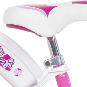 Bicicletta 16" FLAPPY bianca e rosa Dino Bikes