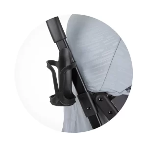 Passeggino con chiusura automatica Kiss – Ash grey – CHIPOLINO - immagine 6