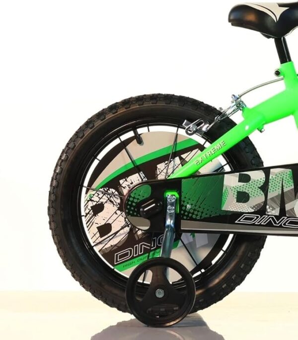 Bicicletta 16" BMZ verde Dino Bikes