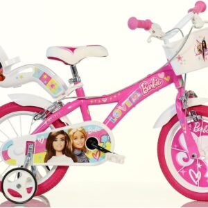 Bicicletta 14" Barbie Dino Bikes