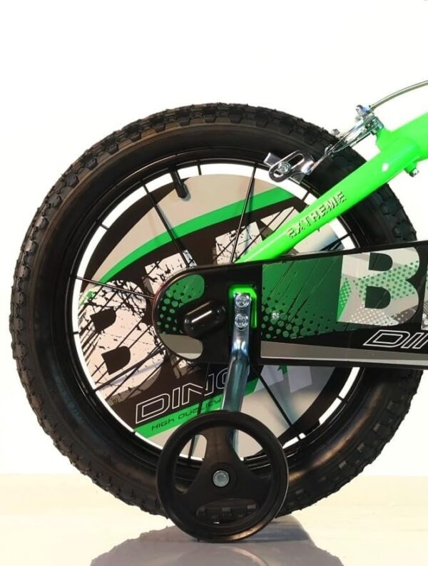 Bicicletta 16" BMZ verde Dino Bikes