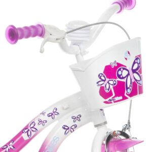 Bicicletta 12" FLAPPY bianca e rosa - DINO BIKES - immagine 4