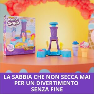 Gelateria Colorata Kinetic sand - SPIN MASTER - immagine 2