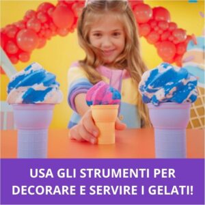 Gelateria Colorata Kinetic sand - SPIN MASTER - immagine 6