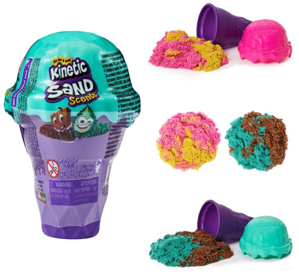 KINETIC SAND coni gelato Ass.to SPIN MASTER