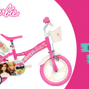 Bicicletta 12" BARBIE - DINO BIKES - immagine 3