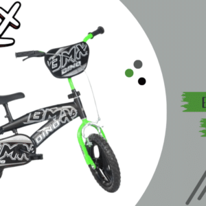 Bicicletta 12" BMX verde - DINO BIKES - immagine 2