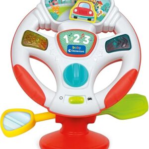 Volante giocattolo Gira e Guida - CLEMENTONI - immagine 1