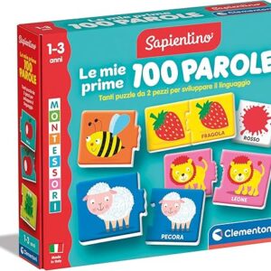 Le mie Prime 100 parole - Montessori - CLEMENTONI - immagine 1