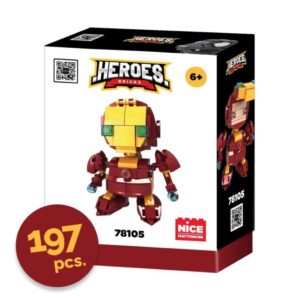 Heroes Bricks Yellow Soldier - NICE - immagine 1