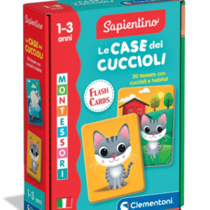 Flashcards Le Case dei Cuccioli - Montessori - CLEMENTONI - immagine 1