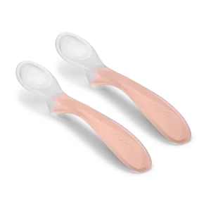 Set 2 Cucchiaini in silicone 6m English Rose - NUVITA - immagine 1