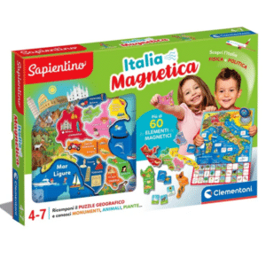 Puzzle magnetico Italia - CLEMENTONI - immagine 1