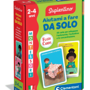Flashcards Aiutami a fare da Solo Montessori - CLEMENTONI - immagine 1