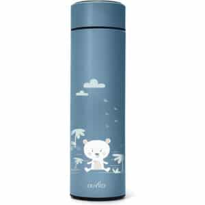 Borraccia termica con termometro LED 500ml  Powder Blu - NUVITA - immagine 1