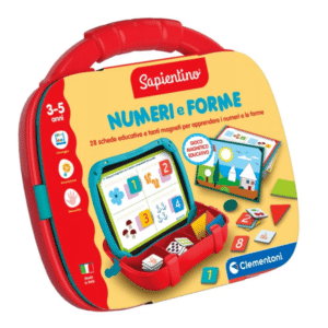 Valigetta magnetica numeri e forme - CLEMENTONI - immagine 1
