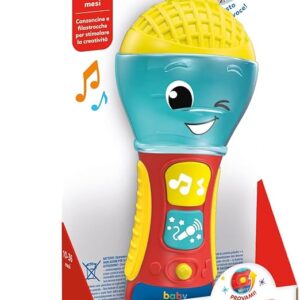 Baby Microfono New per Bambini - CLEMENTONI - immagine 2