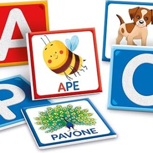 Lettere Tattili Montessori - CLEMENTONI - immagine 2
