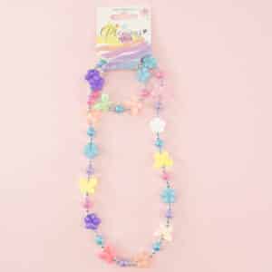 Set Bracciale e Collana Butterflies - NICE - immagine 2
