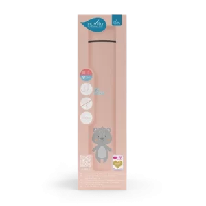 Borraccia termica con termometro LED 500ml English Rose - NUVITA - immagine 2