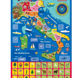 Puzzle magnetico Italia - CLEMENTONI - immagine 2