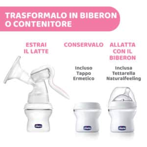 Tiralatte manuale - CHICCO - immagine 2