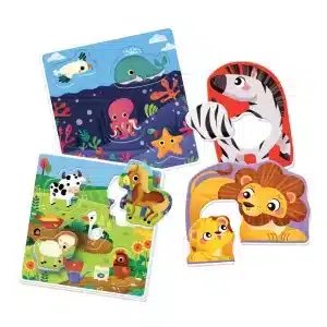 Montessori - Animali 3 in 1 - CLEMENTONI - immagine 2