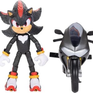 Sonic 3 Movie playset veicolo con personaggio articolato 13 cm - JAKK PACIFIC - immagine 2