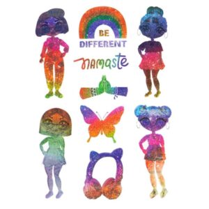 Infuencer Set Glitter Tattoo - NICE - immagine 3