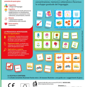Parole e Immagini - Montessori - CLEMENTONI - immagine 3