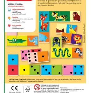 Domino Numeri e Animali - CLEMENTONI - immagine 3
