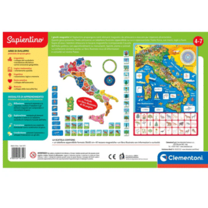 Puzzle magnetico Italia - CLEMENTONI - immagine 3
