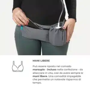 Tiralatte elettrico INDOSSABILE doppio a 3 fasi - NUVITA - immagine 3