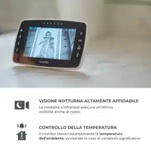 Baby Monitor digitale Wireless Videovoice- NUVITA - immagine 3