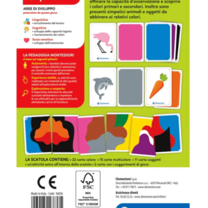 Flashcards I Colori Montessori - CLEMENTONI - immagine 3