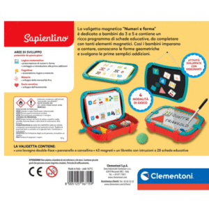 Valigetta magnetica numeri e forme - CLEMENTONI - immagine 3