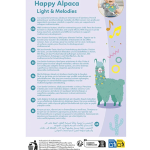 Happy Alpaca luci e melodie - CLEMENTONI - immagine 3
