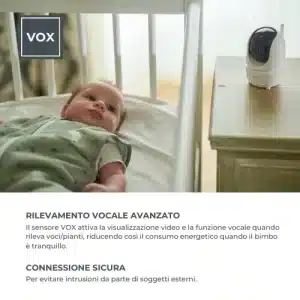 Baby Monitor digitale Wireless Videovoice- NUVITA - immagine 4