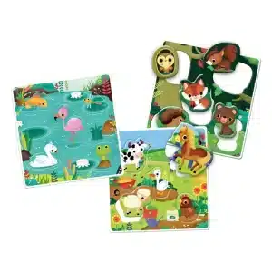 Montessori - Animali 3 in 1 - CLEMENTONI - immagine 4