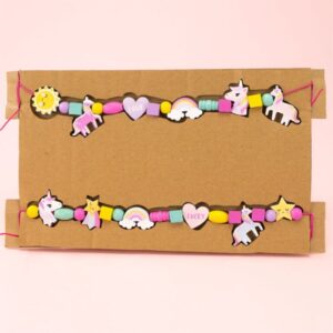 Wooden Beads Set Unicorni - NICE - immagine 4