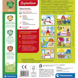 Montessori Forme e Colori - CLEMENTONI - immagine 5