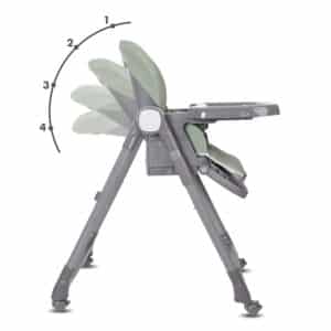 Seggiolone pappa CHEF 3in1 in ecopelle Verde – LORELLI - immagine 6