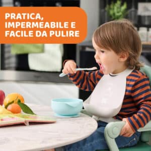 Set Pappa Silicone 6m - Rosa - CHICCO - immagine 5
