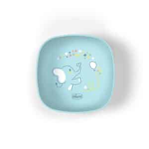 Ciotola con coperchio 6m+ azzurro - CHICCO - immagine 1