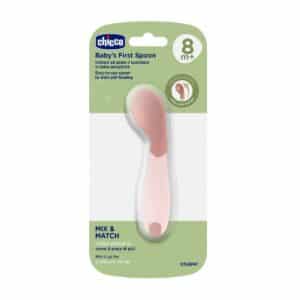 Cucchiaino angolato 8m  rosa - CHICCO - immagine 4