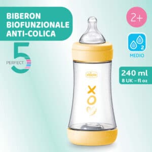 Biberon Perfect5 240ml - Giallo - CHICCO - immagine 7
