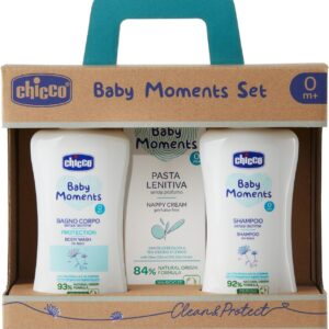 Set 2  BM - Bagnoschiuma, shampoo, pasta lenitiva - CHICCO - immagine 1
