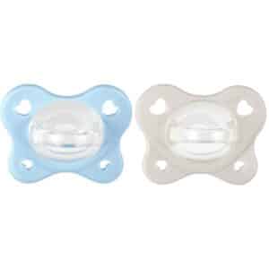 Succhietto Dual Soft 2-6 m Azzurro 2 pz - CHICCO - immagine 1