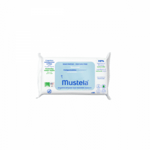 Salviette compostabili all'acqua senza profumo 60 pz - MUSTELA - immagine 1