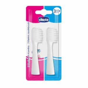 Testine spazzolino elettrico 2pz  - CHICCO - immagine 1